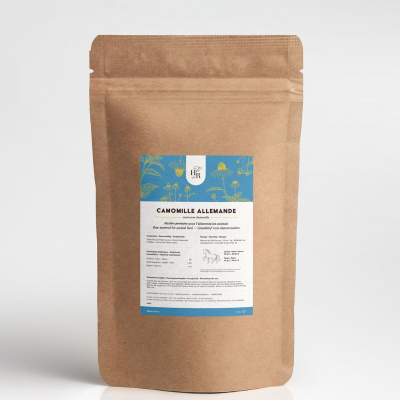 Fleurs de camomille Horse Remedy pour chevaux