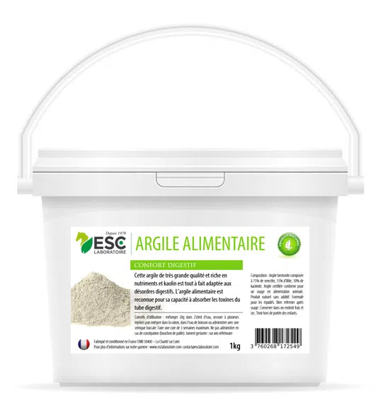 Argile alimentaire | ESC Laboratoire