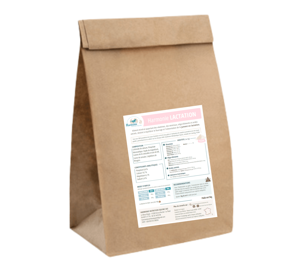 CMV Lactation Harmonie Nutrition Equine