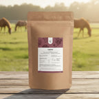 Feuilles de cassis séchées pour chevaux