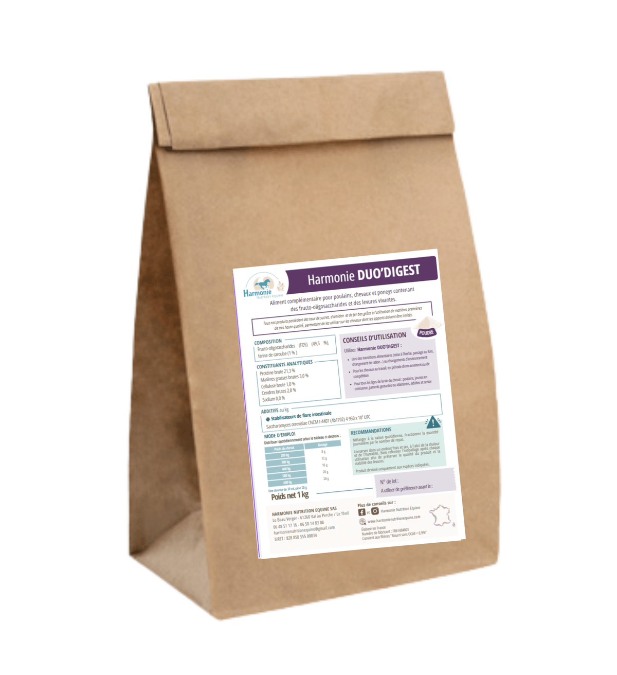 Duo'Digest Harmonie Nutrition Equine