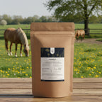 Feuilles de pissenlit séchées pour chevaux