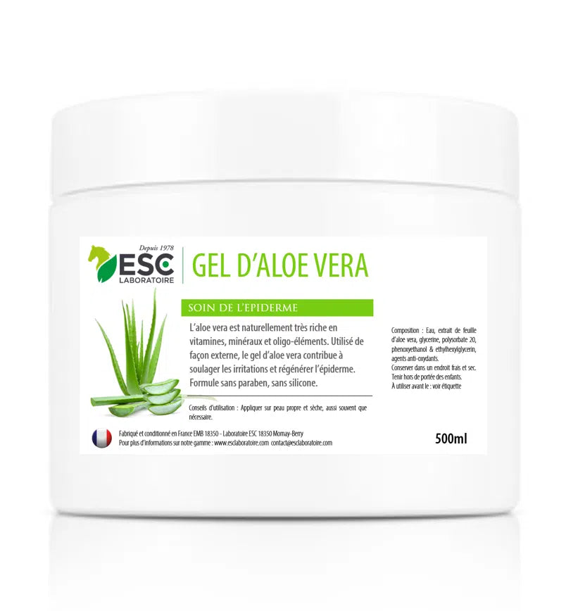 Gel d'aloe vera | ESC Laboratoire