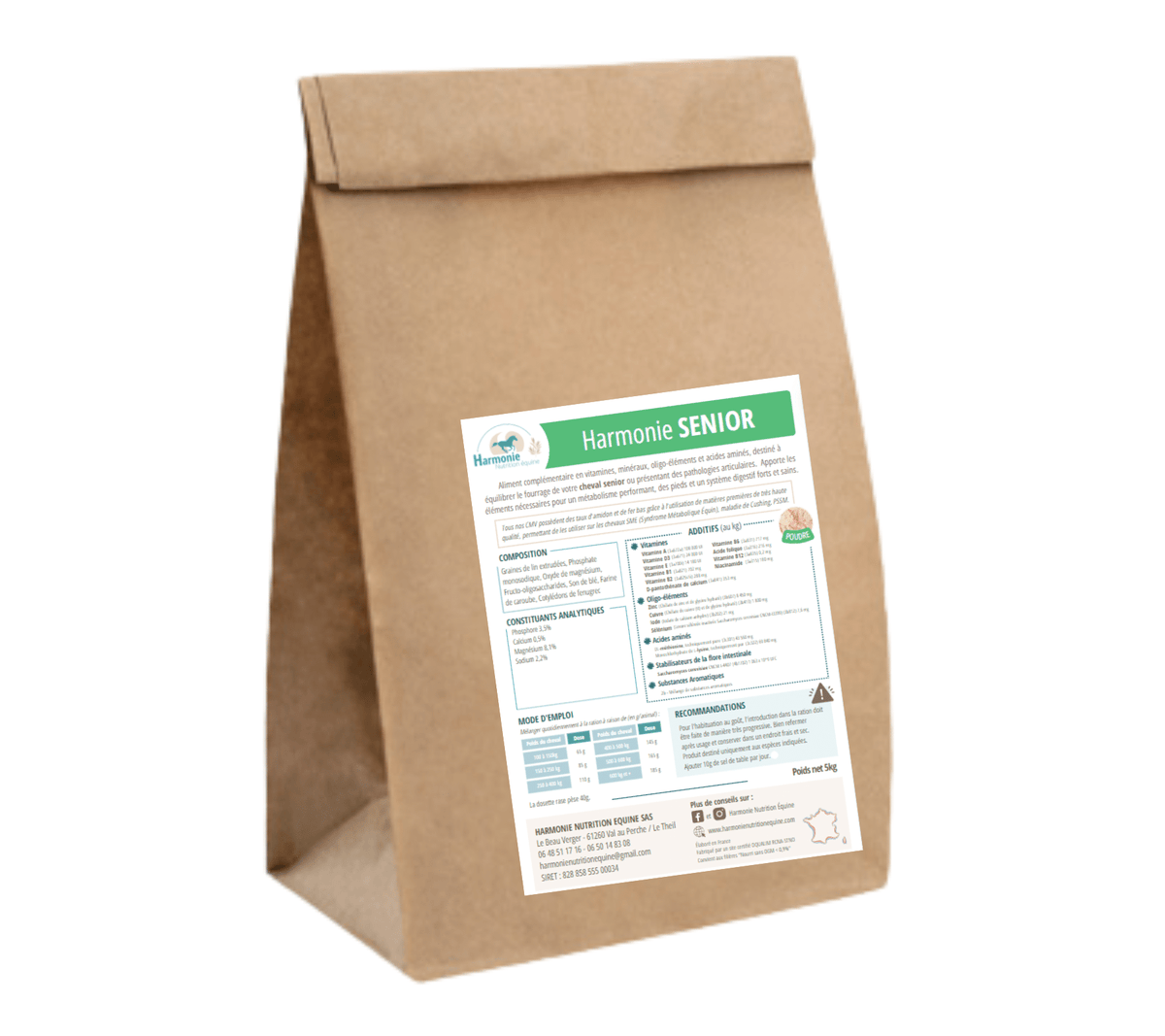 CMV Senior Harmonie Nutrition Equine
