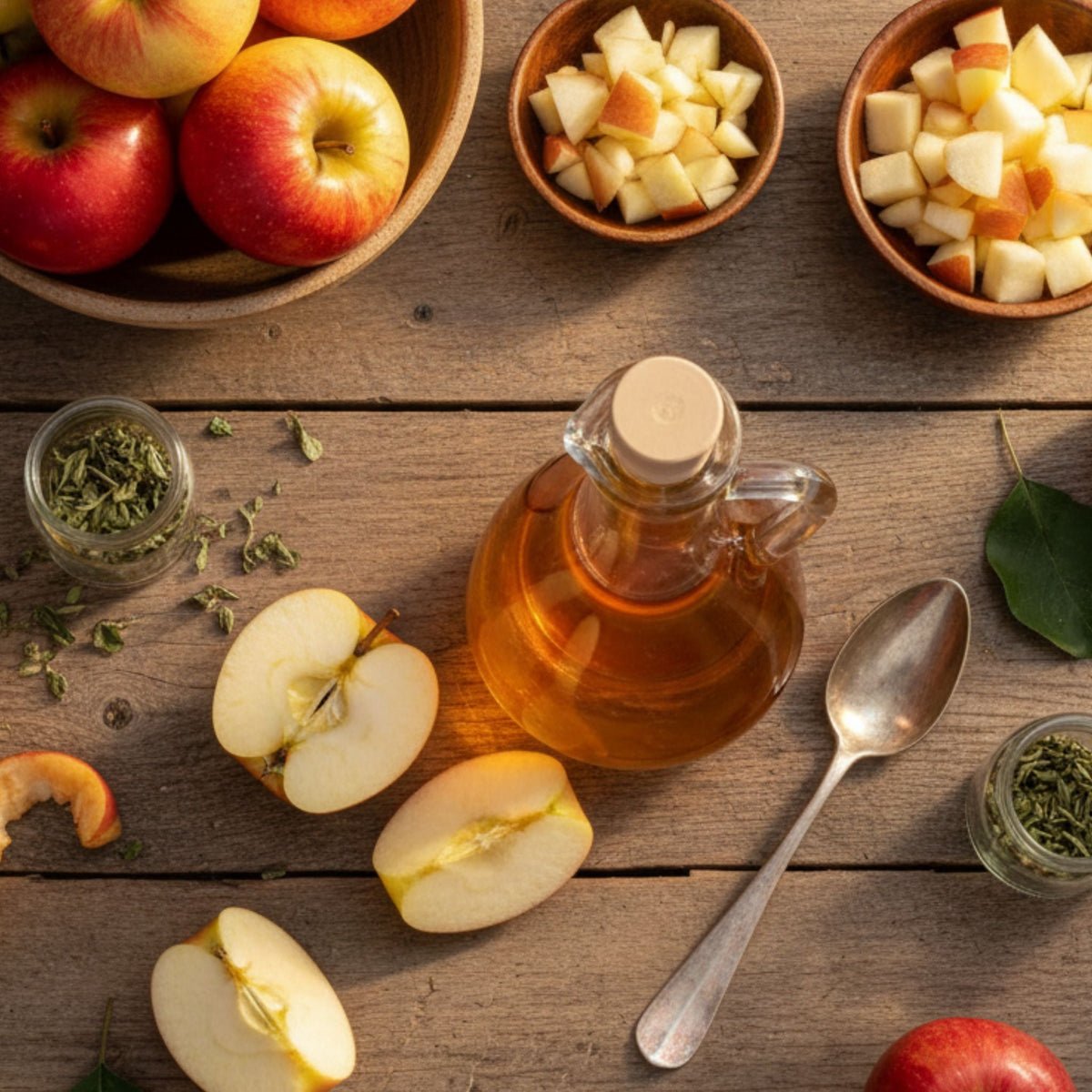 Vinaigre de cidre non pasteurisé pour chevaux