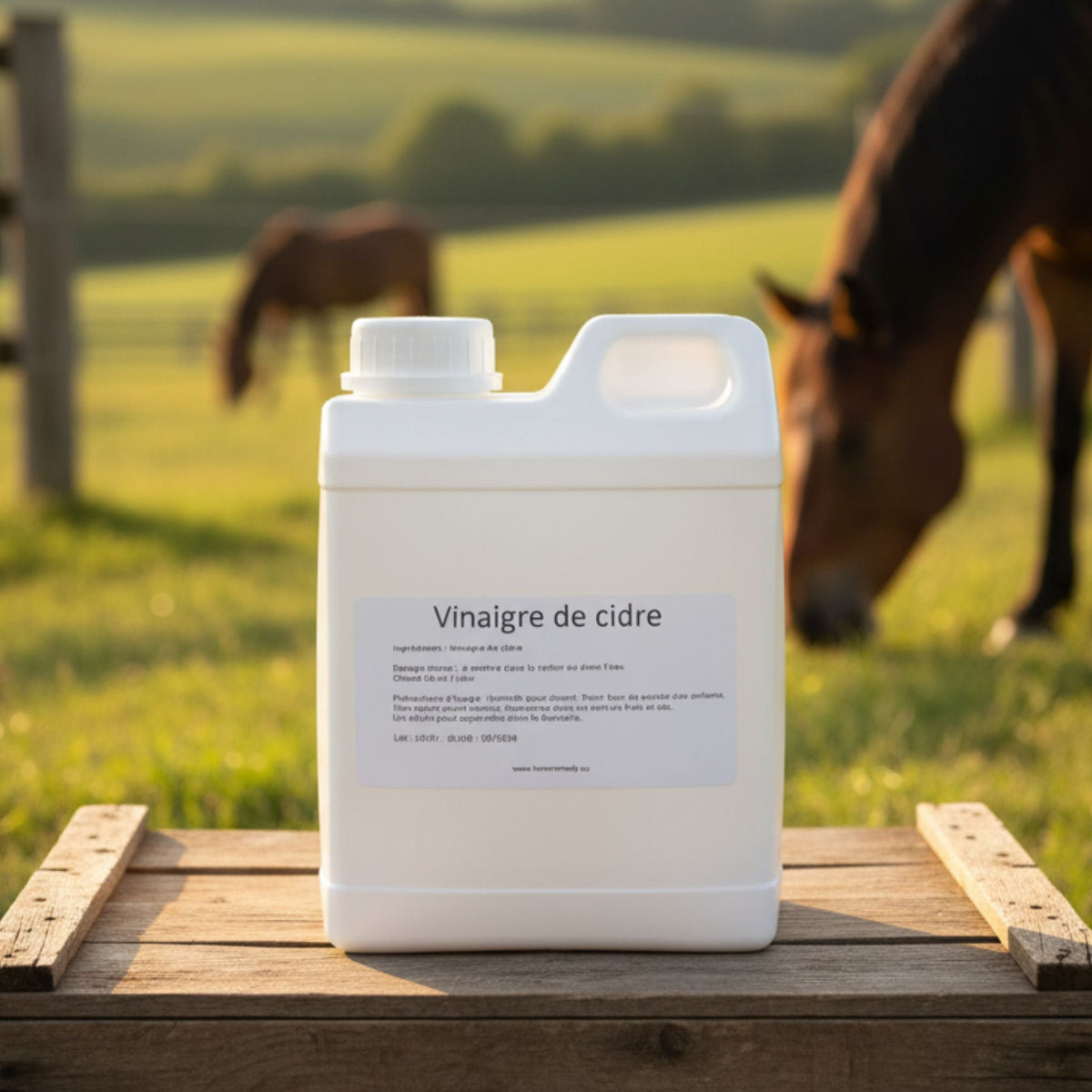 Vinaigre de cidre Horse Remedy pour chevaux, 1 litre